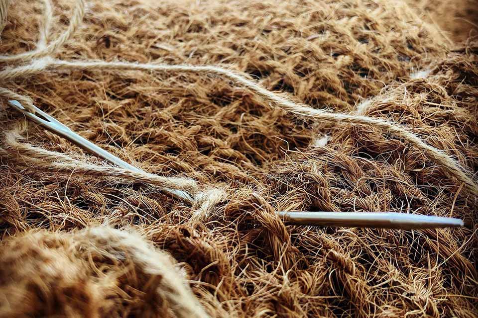 Fibre naturelle de Coco pour Ombrière résistant à la pluie