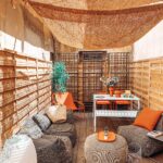 Voile coco à suspendre 4 points d'attache