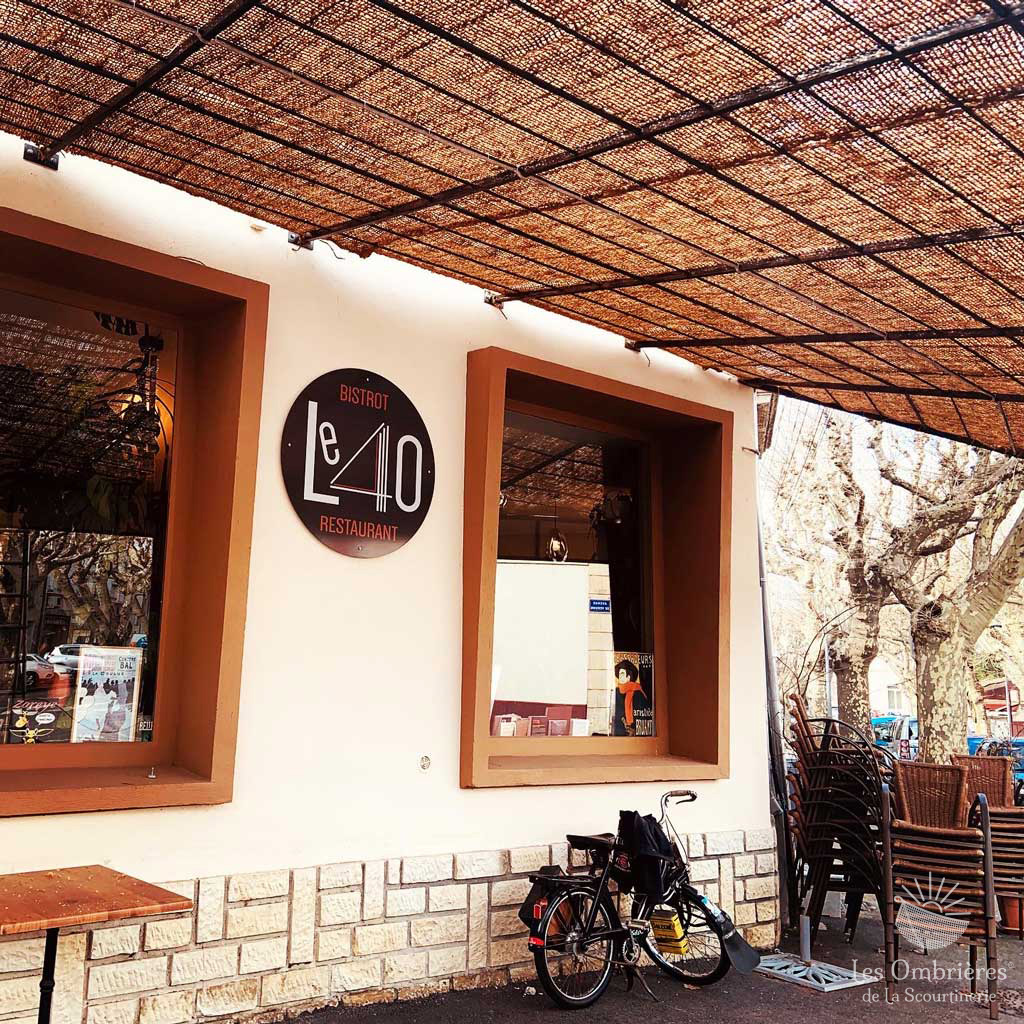 Ombriere coco terrasse de bar