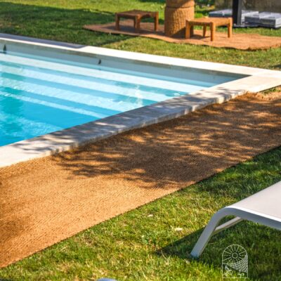 Chemin d'accès en coco