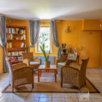 Tapis de sol en coco salon