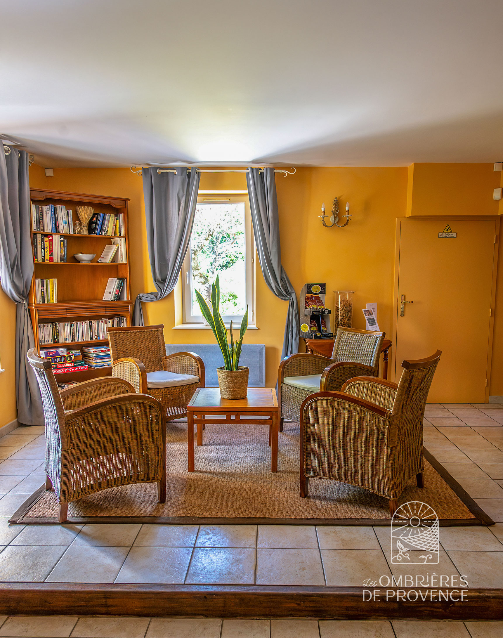 Tapis de sol en coco salon