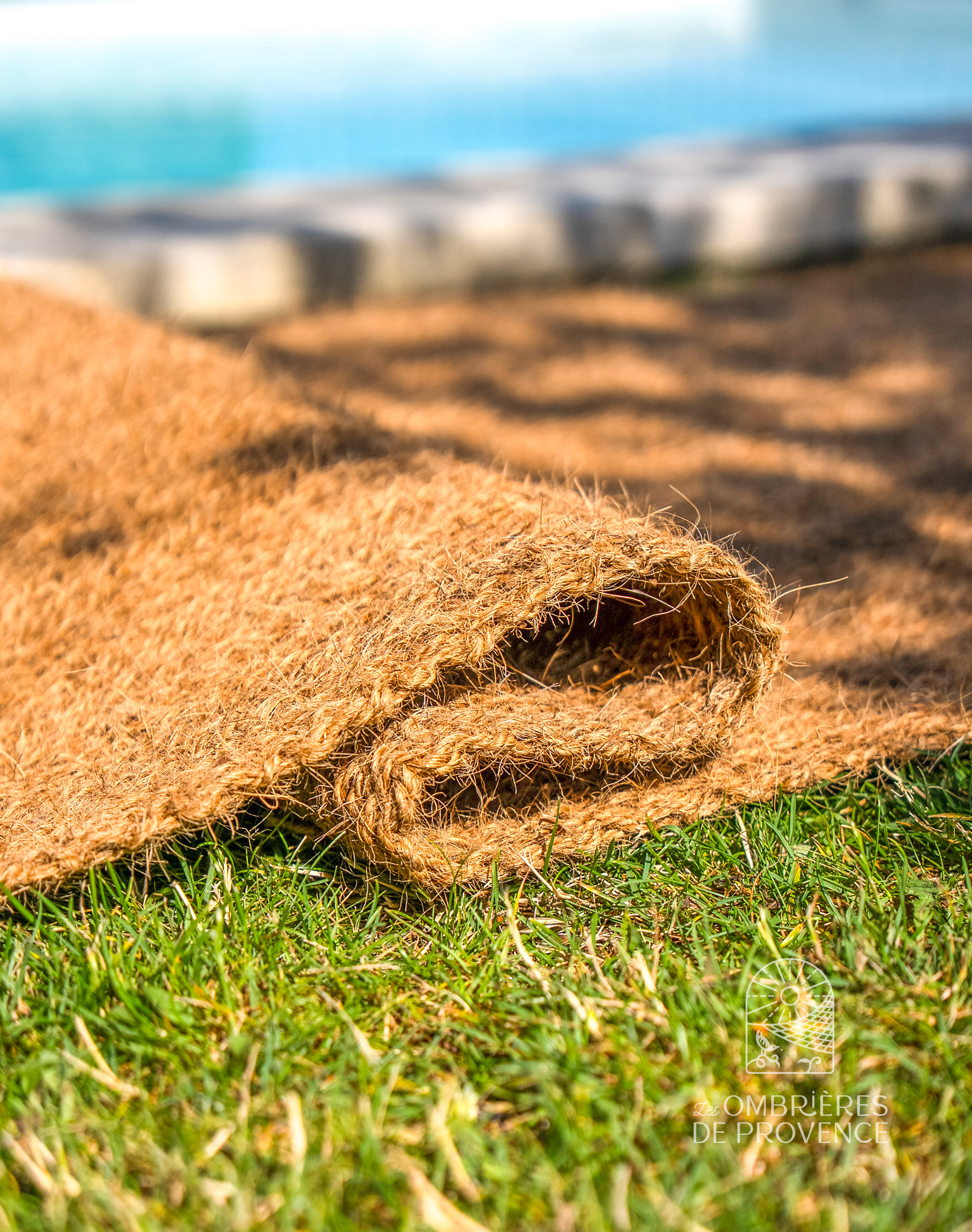 Chemin en coco pur plage zoom