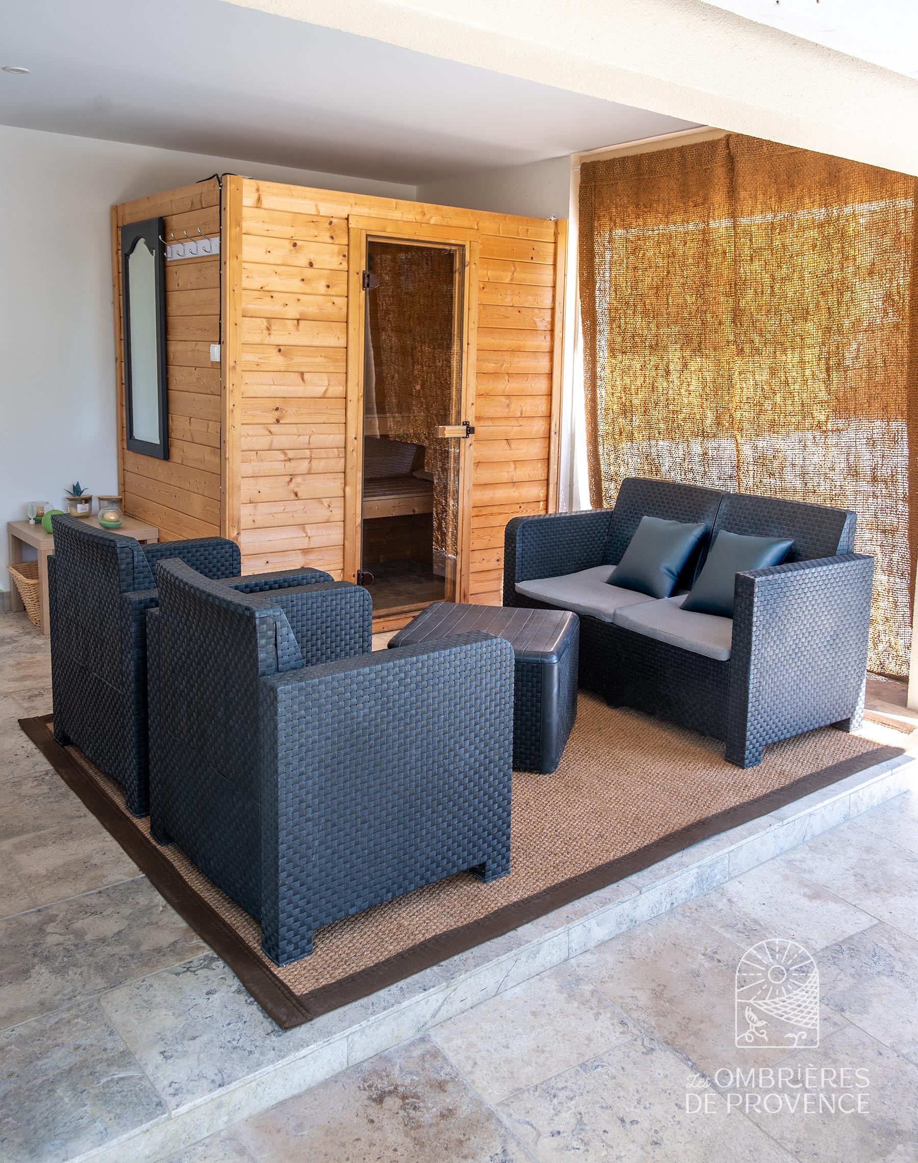 Déco tapis de sol antidérapant en coco