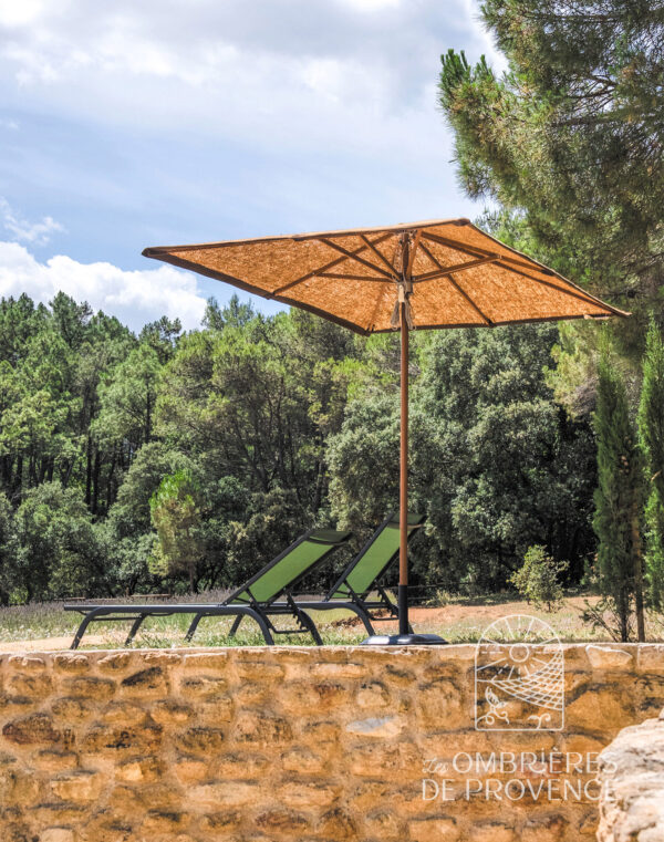 Parasol rectangulaire coco
