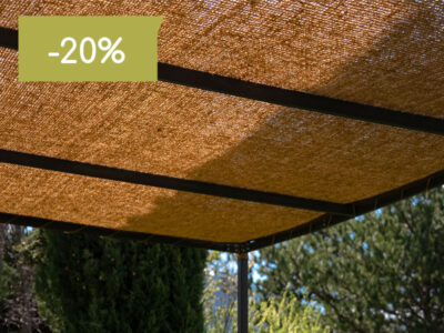 Promo premium ombriere coco pour pergola dense