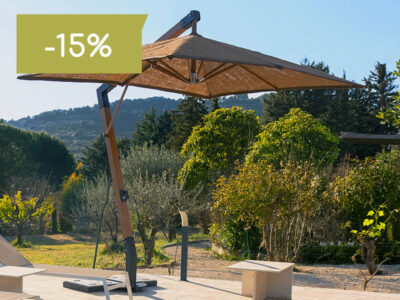 Parasol déporté promo