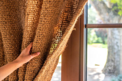 rideau coco oeillets interieur exterieur