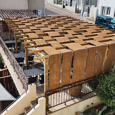 Ombrière Robusta sur-mesure